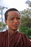 TANZANIA - Woman with tribal facial scarring - 4